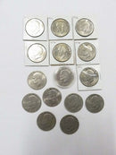 15 x Random Date Eisenhower Dollar Collection Various 1974, 1972, 1976, 1971, 19