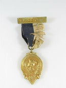 Vintage Greek Hermes Medal Dieges Clust Director Medal Gold Gilded