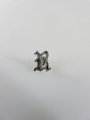 Letter R Ring Insert for Signet Monogram Rings Hardstone Ring Letter R 7.52mm