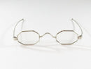 c1850 Coin Silver Eyeglass Spectacles With Glass Childrens 4" Temples