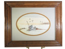 Sunken Boat Waterfowl Watercolor by Thomas C Green (Shane) Portsmouth VA