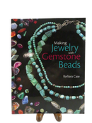 Front cover of Making Jewelry with Gemstone Beads by Barbara Case, showing turquoise-colored gemstone bead necklaces.