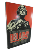 Front dust jacket of Red Army by Ralph Peters, showing a Soviet soldier illustration against a red background.