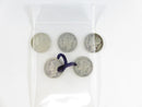 Lot of 5 Mercury Silver Dimes 90% Silver Early 1940s Dates Mercury dimes 90% silver coins 1940s silver dimes used