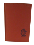 Front cover of Paul Revere and the World He Lived In in faded red cloth with a black heraldic device.