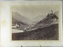 Castle Tarasp Schloss c1869 Canton de Bern, Switzerland Photograph T. Richard