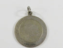 Vintage c1960 Silver Unknown Metal Girl Charm Engraved 12-6-1957 Dorene Gay