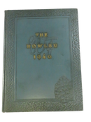 Front cover of The Howler 1940, embossed textured green cloth with gilt title lettering.
