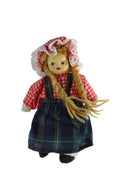 Vintage Farmer Girl Porcelain Head Sand Filled Body?
