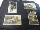 Antique 1900's Photo Album Landmarks, Soldiers, Children, Cars and More!