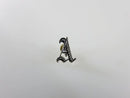 Letter A Ring Insert for Signet Monogram Rings Hardstone Ring Letter A 8.02mm