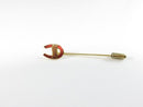Vintage Harrah’s Horseshoe Casino Stick Pin Red Enamel Gold Tone - Approx. 2 1/2"