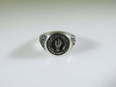 2010 Kaplan Higher Education Sterling Silver DLR Ring Size 5.75