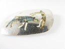Vintage 925 Modernist Bull Fighting Brooch Abalone Inlay Taxco SCH Eagle 3 Pendant
