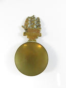 Vintage Peerage Brass Victory Tea Caddy Spoon / Teabag Holder – Made in England – 3 5/16"