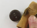 Vintage Retractable Pen or Loop Holder No Pinback Generic Mfg Gold Tone Chain