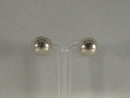 Vintage Sterling Silver Domed Post Earrings, SE 925 Thailand, 18mm, Missing Backs