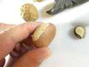 8 Exquisite Chinese Yixing Zisha Pottery Nuts Walnut, Peanut, Water Caltrop, Etc