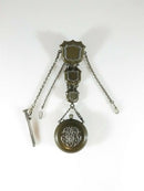 Rare Charles Oudin Palais Royal 52 Stem Wind Patented Half Hunter Pocket Watch