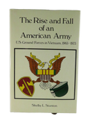 Full front dust jacket of The Rise and Fall of an American Army: U.S. Ground Forces in Vietnam, 1965-1973.