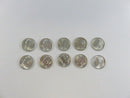 Lot of 10 US Roosevelt Silver Dimes 90% Silver Circulated Coins 90% silver coins circulated dimes US silver dimes