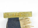 Vintage Greek Hermes Medal Dieges Clust Director Medal Gold Gilded