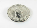 Taxco Mayan Warrior 925 Sterling Silver Pin Vintage Mid Century Mexico Eagle 52