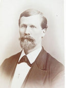 Unnamed Sitter Man in Suit Wager & Churchill Erie PA Cartes des Vista Antique Photo