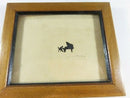 Miniature Silhouette of Piano Player Paderewski Baroness Eveline Maydell c1940