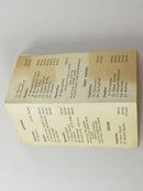 Rare 1963 Ridley Township Senior High School Athletics Schedule Card Woodlyn PA