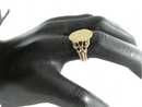 Antique c1910 Edwardian 10K Ostby Barton HMS Titanic Men's Signet Ring Size 9.75
