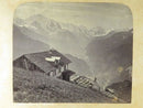 Hotel Dela Schynige Platte in the Canton of Bern Switzerland c1869 Photograph Ad