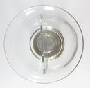 Vintage R. Blackinton & Co Crystal Divided Nut or Candy  Bowl Sterling Base