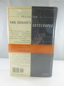 Back dust jacket with praise for Karl Sabbagh's Skyscraper and ISBN barcode