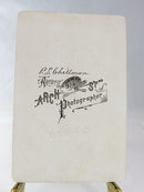 Socialite Couple Cabinet Card Photo P E Chillman 914 Arch Street Philadelphia