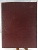 Plain maroon rear cover of the Heroes of Hanover hardcover.