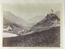 Castle Tarasp Schloss c1869 Canton de Bern, Switzerland Photograph T. Richard