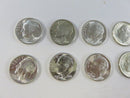Lot of 10 US Roosevelt Silver Dimes 90% Silver Mixed Circulation 90% silver coins US silver dimes silver coin lot