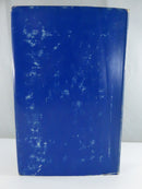 Back of the blue dust jacket, showing surface rubbing and edge wear.