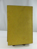 Plain yellow cloth rear cover of David Harum with visible age toning and surface soiling