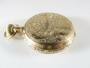 14K Gold 1888 Victorian Size 6S Hampden Hunter Cased Pocket Watch