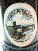 Rare Circa 1960's Hand Painted Niagara Falls Observation Tower Beer Mug Stein