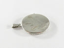 European Style Vintage Photo Locket Keepsake Floral Design Engraved PR in 835 Si
