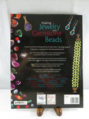Back cover of Making Jewelry with Gemstone Beads, describing over 100 designs and 32 precious, semi-precious, and ornamental stones.