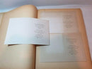 Circa 1943 Wedding Scrap Book Invitations, New Paper Cuts, Cards, Western Union