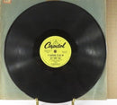 Nat King Cole Alone Too Long/ It Happens to be Me Capitol Records Sample Copy 78 RPM Record