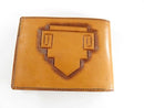 Genuine Vintage Tooled Leather Wallet Billfold Souvenir In Original Gift Box