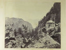 Hotel De La Tete Noire in the Canton du Valais Switzerland c1869 Photograph Adol