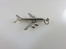 3D Sterling Silver 707 Passenger Jet Airliner CCC Sterling
