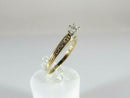14K Diamond Engagement Ring .25 CTW Engagement Ring Size 7.25